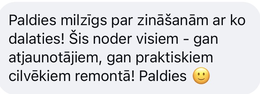 Alises klienta atsauksme 4
