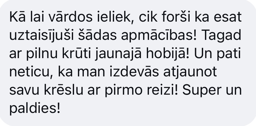 Alises klienta atsauksme 7