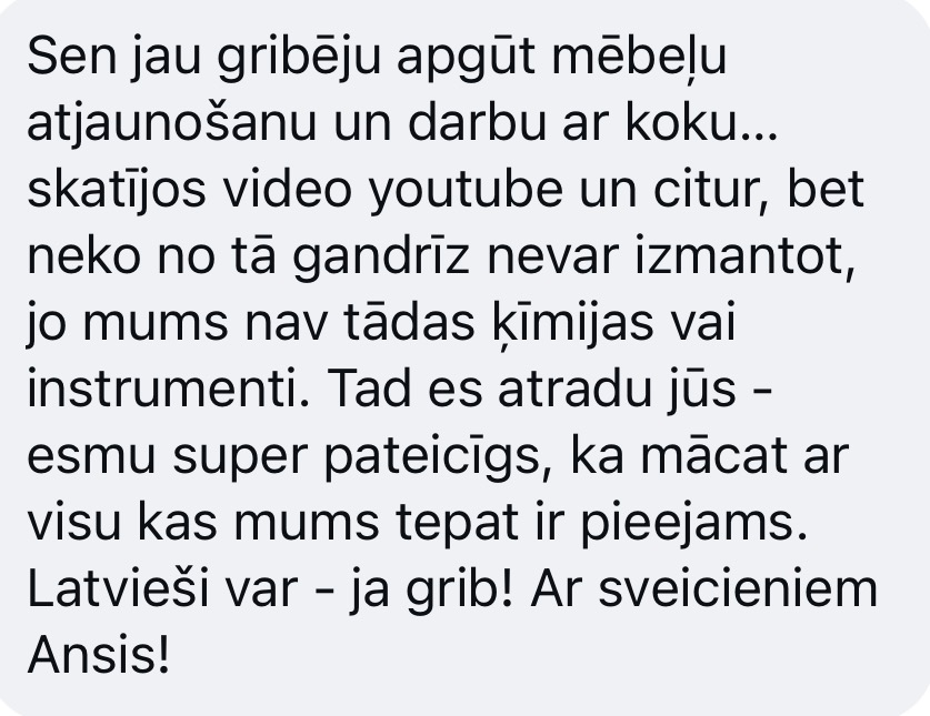 Alises klienta atsauksme 6
